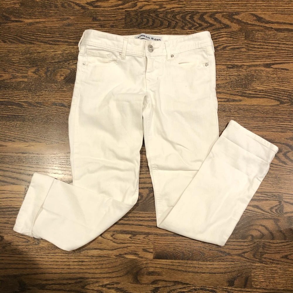 Express White Denim